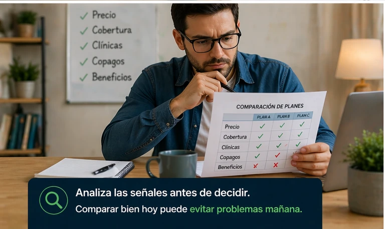 persona tomando decision informada sobre si conviene cambiarme de isapre en Chile